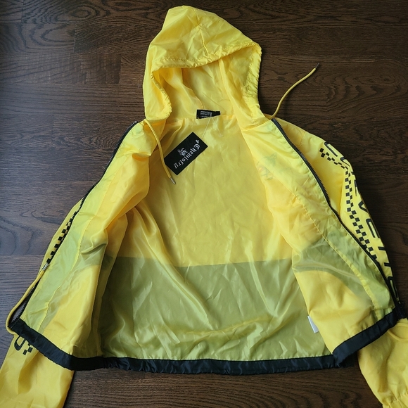 NWT CHEMISTRY Corvette Racing  Winbreaker Jacket Hooded Nylon Sz.M - Picture 3 of 10